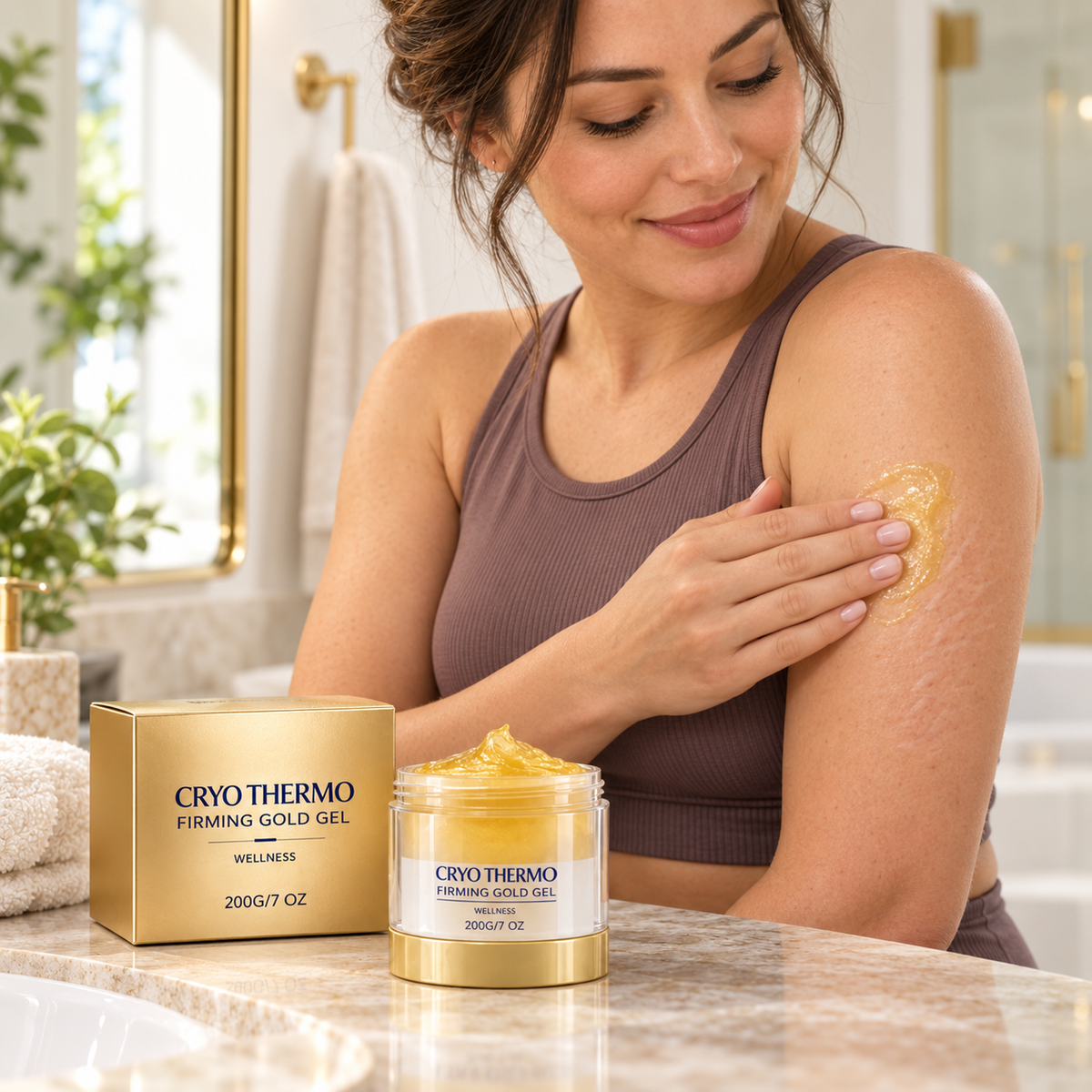 Cryo Thermo Firming Gold Gel Body Care Cream