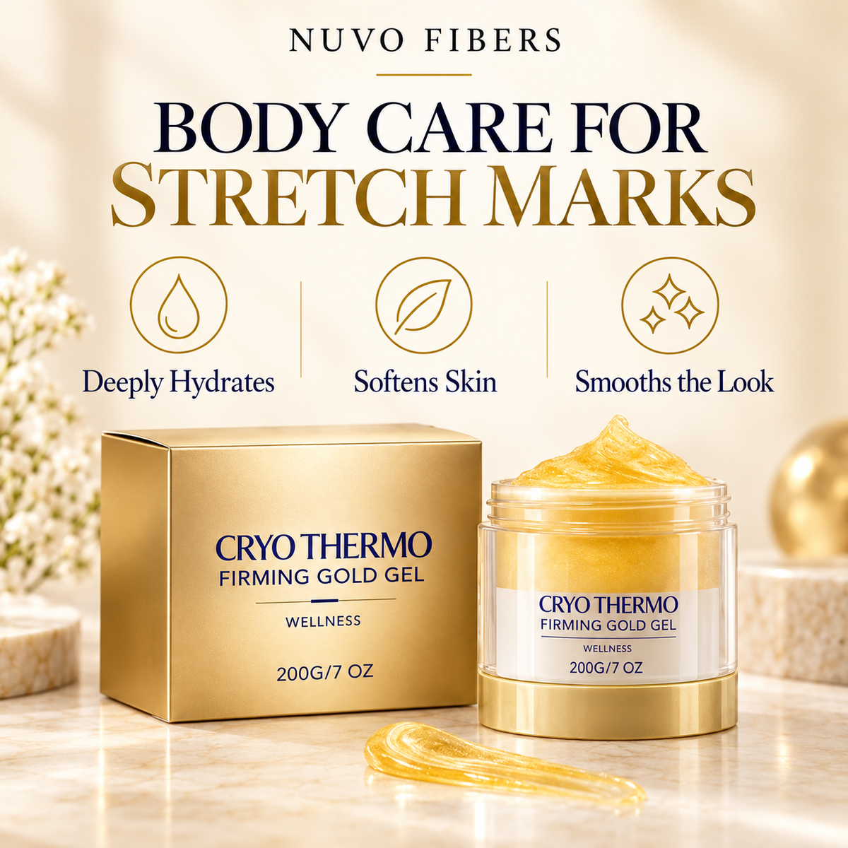 Cryo Thermo Firming Gold Gel Body Care Cream