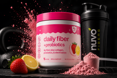 Nuvo Daily Fiber + Probiotics — Strawberry Lemonade