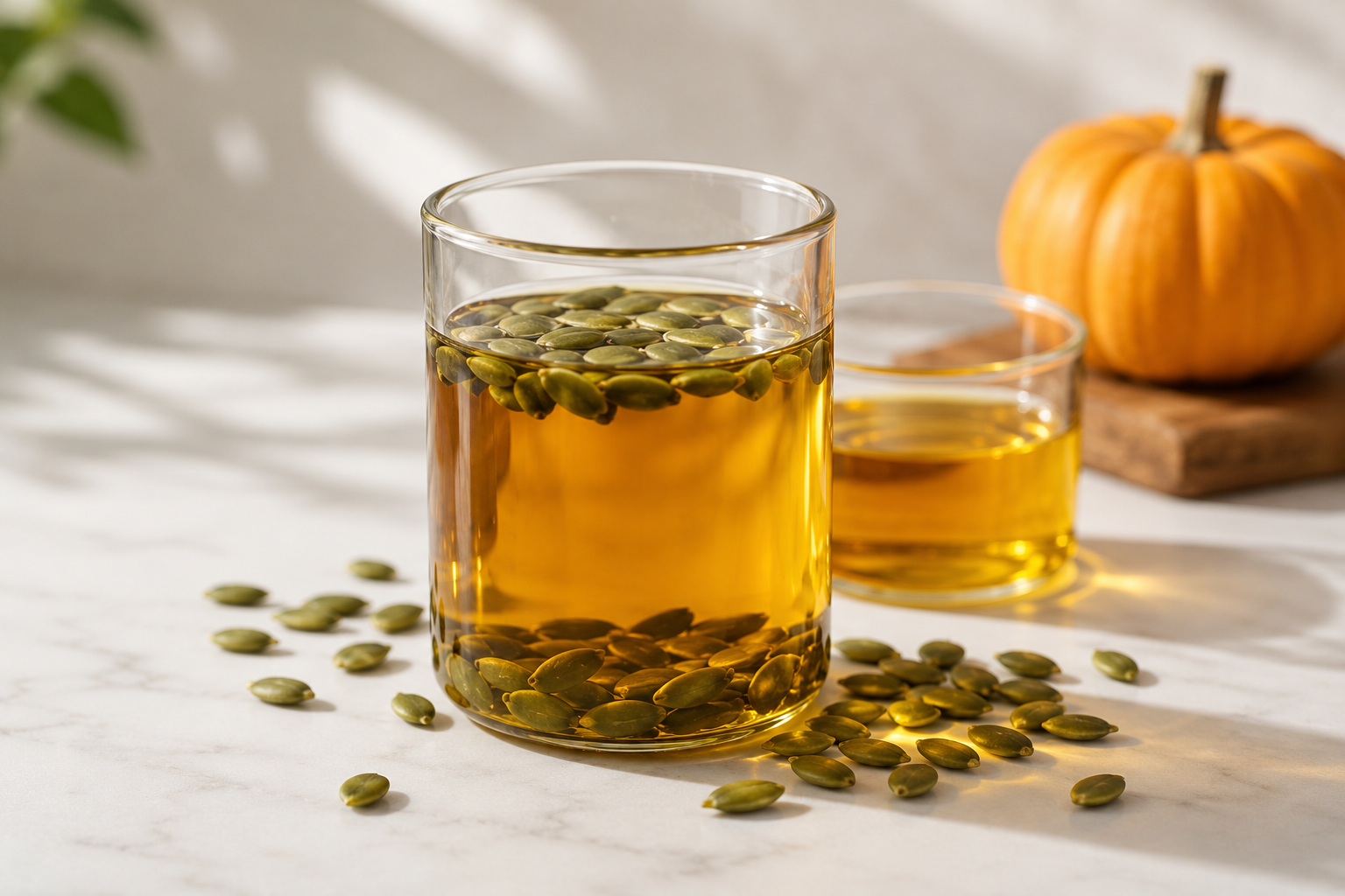 Pumpkin seed oil ingredient visual