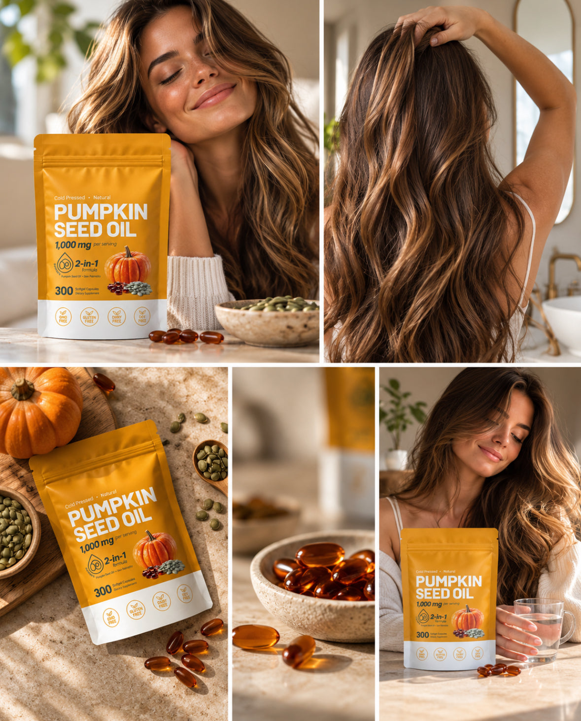 Pumpkin Seed Oil Soft Capsules