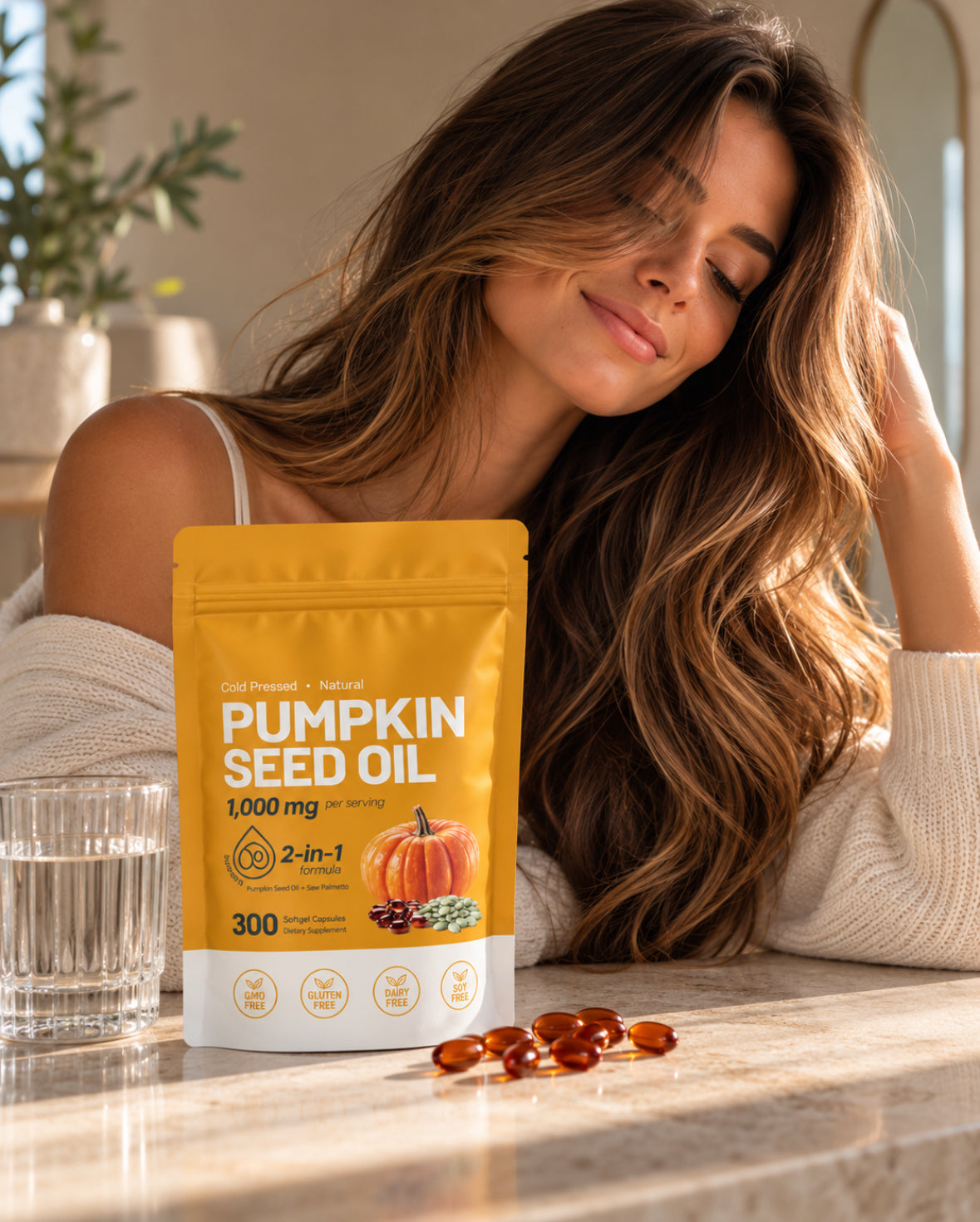 Pumpkin Seed Oil Soft Capsules